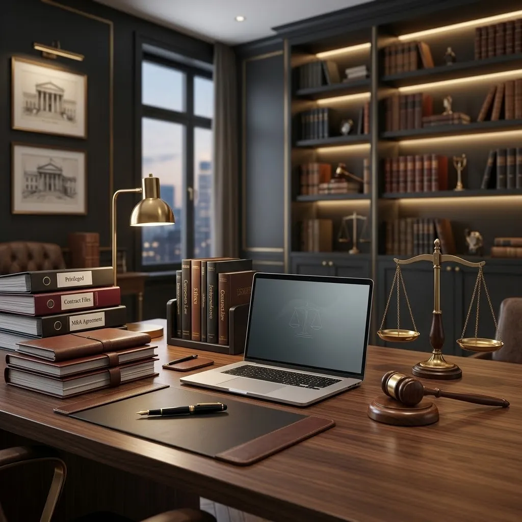 Lawyers in Bangalore legal documents and justice scale