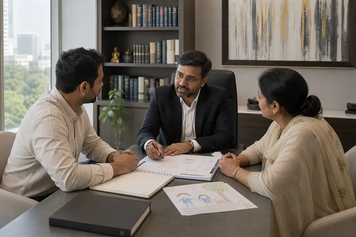Mutual consent divorce parenting plan in Bangalore